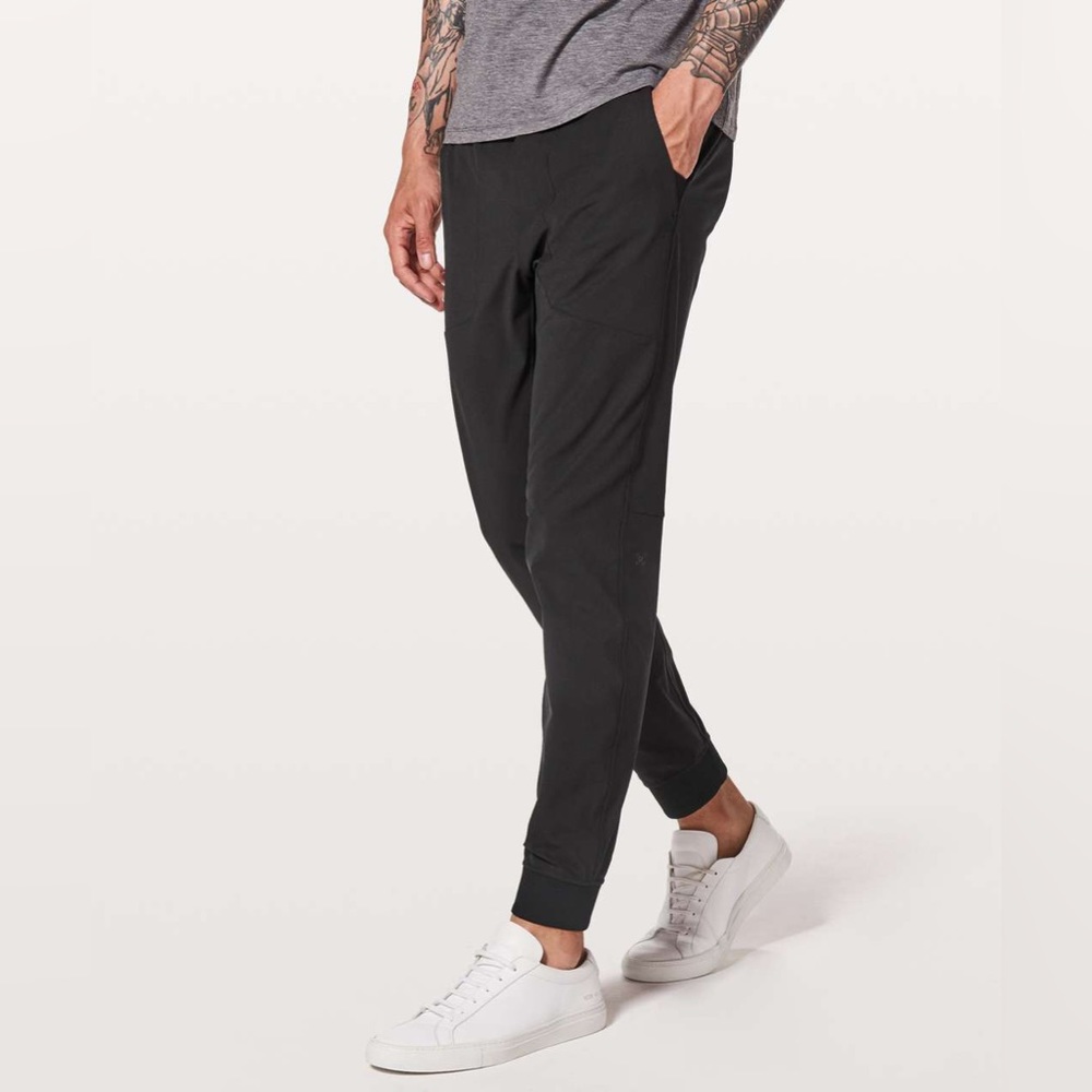 LULULEMON MENS ABC JOGGERS BLACK SMALL